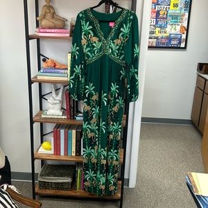 Lilly Pulitzer flamingo maxi Size 4